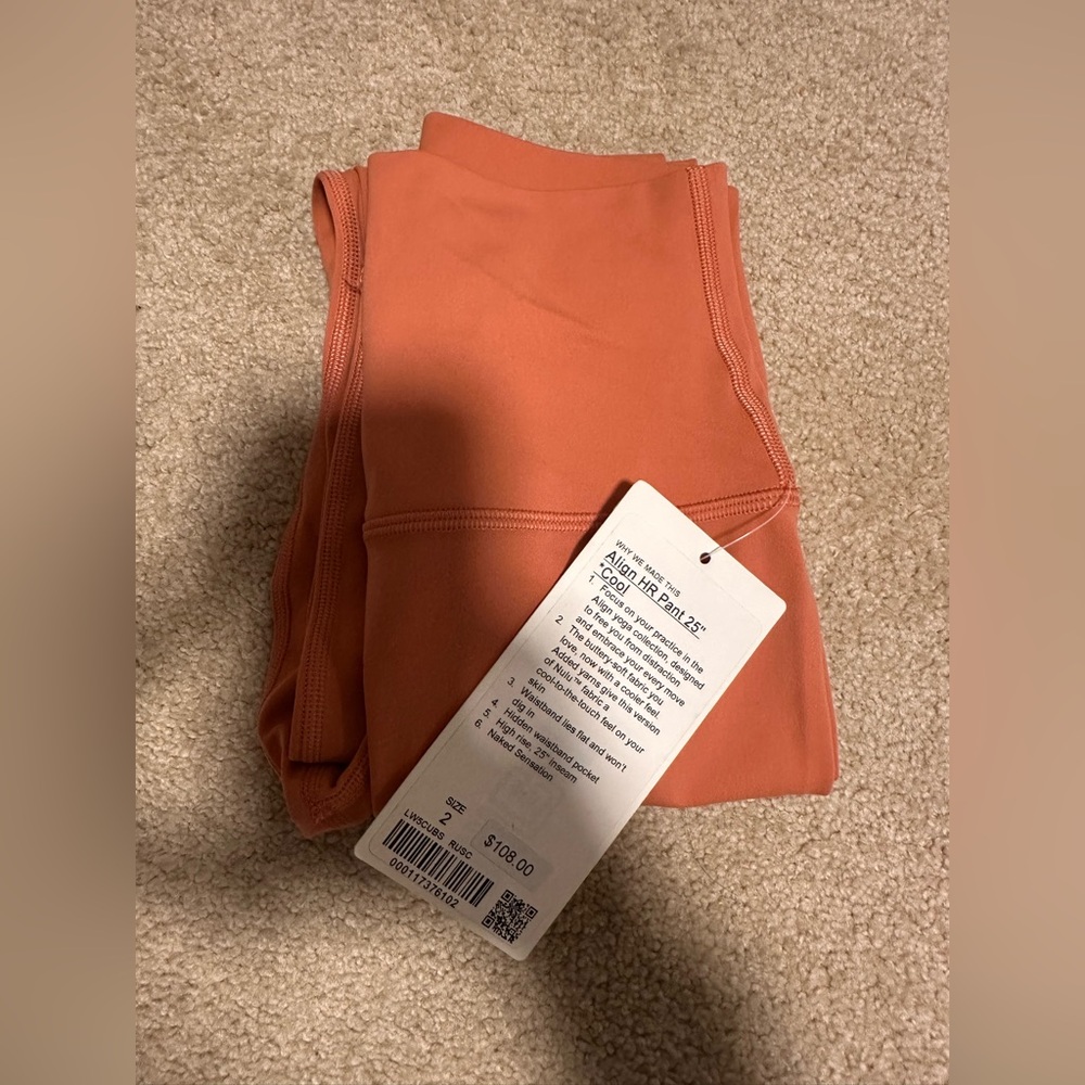 SOLD - LULULEMON Align HR Pant 25”